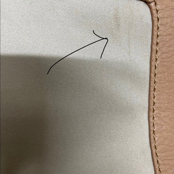 BCBGenration Messenger Crossbody Bag. Tan color. Size: 10” x 7” x 3.5” - Picture 16 of 16